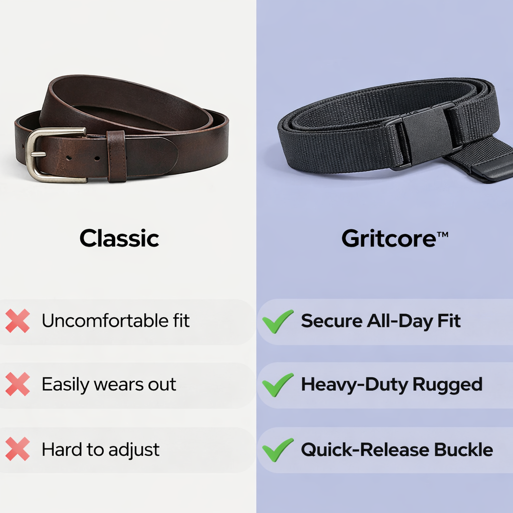 GRITCORE Phantom™ Tactical Belt