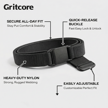 GRITCORE Phantom™ Tactical Belt